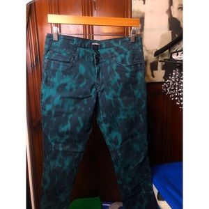 EXPRESS Patterned Jeans